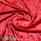 Оксамит корейський стрейчевий Мармуровий, Червоно-малиновий, 20х29 см (TKN-040534)