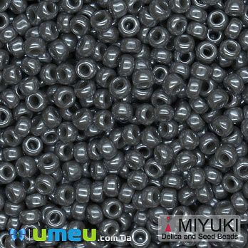 Бісер японський Miyuki круглий RR 11/0 №2479, Сірий (BIS-045691)