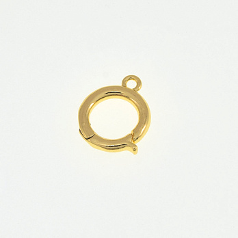 Застёжка, 13х11 мм, Латунь с покрытием 18 kt (ZAM-060873)