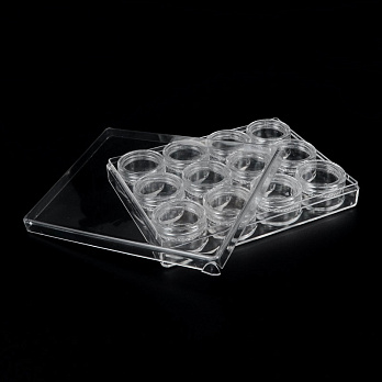 Органайзер із контейнерами для зберігання 3х1,7 см, 13х10х2,2 см, УЦІНКА (INS-046942)