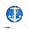 /p17644-kaboshon-stekl-s-printom-morskoy-yakor-16-mm-krugliy/