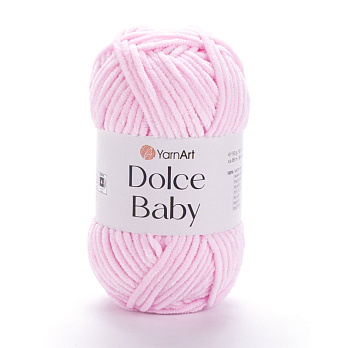 Пряжа YarnArt Dolce Baby 50 г, 85 м, Розовая 750 (YAR-061637)