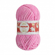 Пряжа Premium Yarn Baby Love 50 г, 60 м, Рожева 309, 1 моток (YAR-052317)