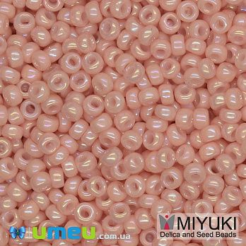 Бісер японський Miyuki круглий RR 11/0 №596, Персиковий (BIS-045649)