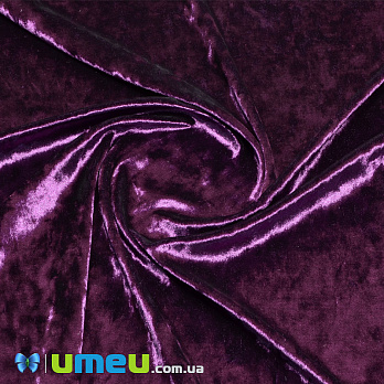 Бархат корейский стрейчевый Мраморный, Фиолетовый, 20х29 см (TKN-040523)