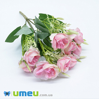 Букет троянд, 33 см, Рожевий (DIF-044842)