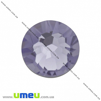 Стразы стеклянные неклеевые SS16 (3,8 мм), Фиолетовые светлые, 10 шт (STR-005101)