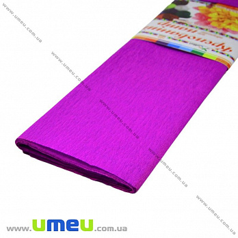 Гофрированная бумага Украина, Фиолетовая, 0,5х2 м, 1 рулон (DIF-019136)