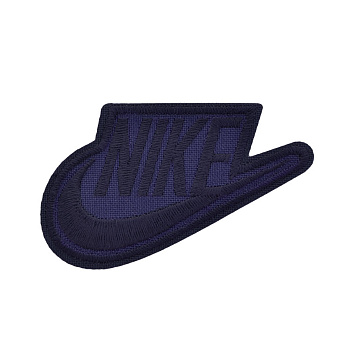 Термоаппликация Nike, 7х4 см, Синяя, 1 шт (APL-053377)