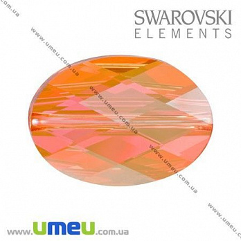 Бусина Swarovski 5050 Crystal Astral Pink, 14х10х5 мм, Граненная овальная, 1 шт (BUS-005370)