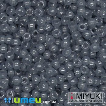 Бісер японський Miyuki круглий RR 11/0 №2378, Сірий (BIS-045687)