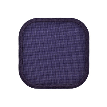 Термоаплікація Квадратна, 6х6 см, Синя (APL-053367)