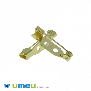 Основа для брошки Японія, 20 мм, Золото (OSN-038999)