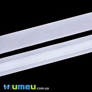 Тесьма светоотражающая на ленте, 20 мм, Белая, 1 м (LEN-047799)