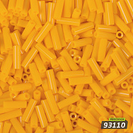 Бісер чеський Стеклярус 3, №93110, Помаранчевий, Натуральний, 7 мм (BIS-058907)