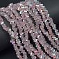 Намистини скляні скол (крихта), 6 мм, Рожеві (BUS-060943)
