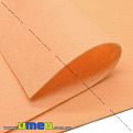 Фетр мягкий 1,3 мм, 30х30 см, Персиковый (FLT-019492)