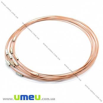 Основа для кольє Чокер, Бежева, 44 см (OSN-017606)