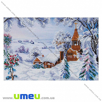 Схема для виш. бісером VDV, Зимовий пейзаж Т-184, 33х23 см (SXM-029208)