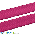 Резинка плоска 25 мм, Малинова (LEN-046103)