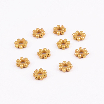Намистини-розділювачі мет., 5,5х2 мм, Золото (BUS-055536)
