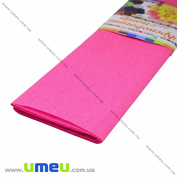 Гофрированная бумага Украина, Розовая, 0,5х2 м, 1 рулон (DIF-019134)