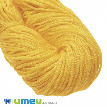 Полипропиленовый шнур, 3 мм, Желтый, 1 м (LEN-036810)