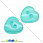 /p8982-pugovica-plastikovaya-perlamutrovaya-serdce-12x11-mm-biryuzovaya/