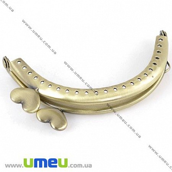 Фермуар металевий, Антична бронза, 8,5х5,5 см (BAG-007339)