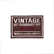 Термоаплікація Vintage, 7х5 см, Коричнева (APL-052530)