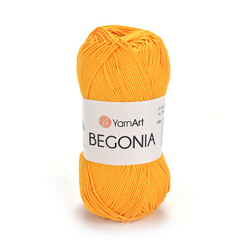 Пряжа YarnArt Begonia 50 г, 169 м, Оранжевая 5307 (YAR-023019)
