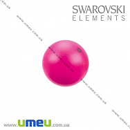 Намистина Swarovski 5810 Neon Pink, 3 мм, Перламутрова, 1 шт (BUS-009871)