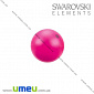 Намистина Swarovski 5810 Neon Pink, 3 мм, Перламутрова, 1 шт (BUS-009871)