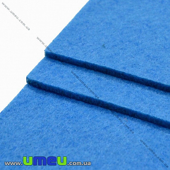 Фетр 2 мм, 30х30 см, 231 Синій (FLT-027389)