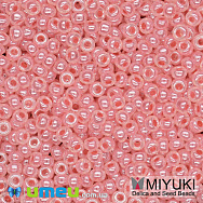 Бісер японський Miyuki круглий RR 10/0 №535L, Рожевий, 5 г (BIS-047549)