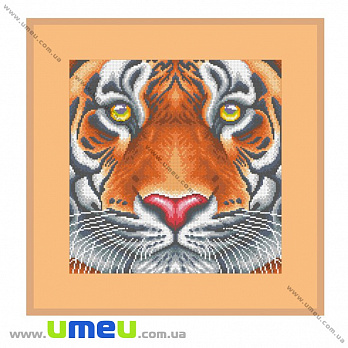 Набір для вишивання бісером VDV, Тигр ТН-1196, 40х40 см (SXM-034799)