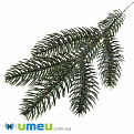 Ветка ели, Зеленая, 23-24 см (DEC-042852)