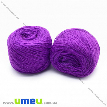 Акриловые нитки, Фиолетовые, 5 г (80 м) (MUL-014907)