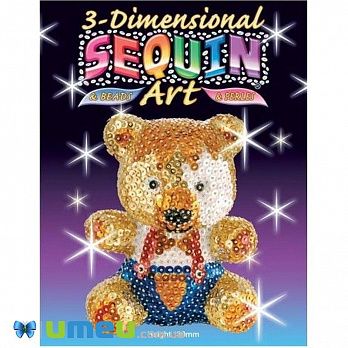 Набор для творчества Sequin Art 3D Медвежонок (DIF-043481)