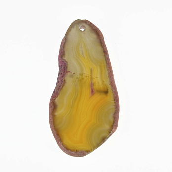 Срез Агата, Желтый, 70х33 мм (POD-032493) Срез Агата, Желтый, 70х33 мм (POD-032493)