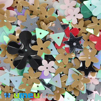 Паєтки Індія, Мікс (PAI-041060)