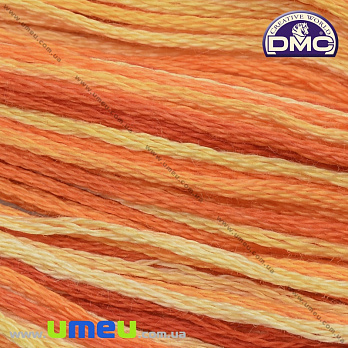 Мулине DMC 0051 Меланж оранжевый, 8 м (DMC-034240)