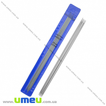 Спиці прямі Шкарпеткові тефлонові, 2,0 мм, 20 см (YAR-035109)