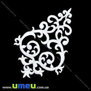 Термоаплікація, Біла, 11х7,5 см (APL-016426)