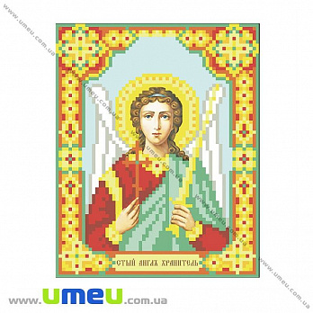 Схема для виш. бісером VDV, Ікона Ангел Хранитель Т-237, 15х12 см (SXM-029381)