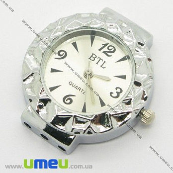 [Архив] Часы для браслетов, Серебро, 32х28 мм, 1 шт (CLC-006526)