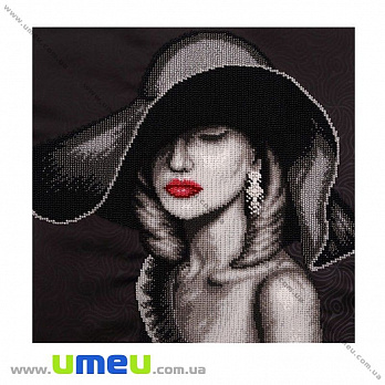 Схема для виш. бісером VDV, Леді Т-858, 30х30 см (SXM-032104)