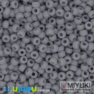 Бисер японский Miyuki круглый RR 11/0 №498, Серый (BIS-045626)