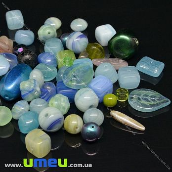 Намистини чеське скло Preciosa 92-Mix-Water Empire (BUS-036609)