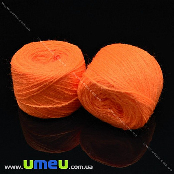 Акриловые нитки, Оранжевые, 5 г (80 м) (MUL-014865)